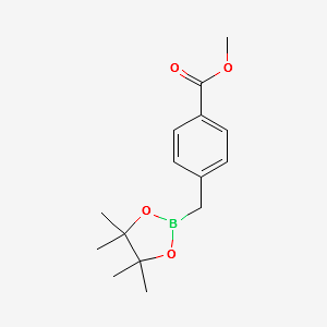 4-(Methoxycarbonyl)benzylboronic Acid Pinacol Ester structure, CAS 150033-80-0