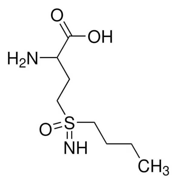 DL-BUTHIONINE-[S,R]-SULFOXIMINE structure, CAS 5072-26-4