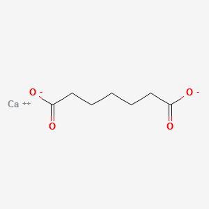 Calcium heptate monohydrate structure, CAS 19455-79-9