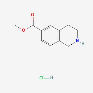5,6,7,8-TETRAHYDRO-1,6-NAPHTHYRIDINE-2-CARBOXYLATE structure, CAS 877861-62-6