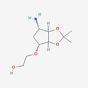 Ticagrelor Related Compound 38D-Tartrate structure, CAS 2165881-71-8