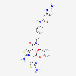 Mirabegron Impurity 17 structure, CAS 1684452-84-3