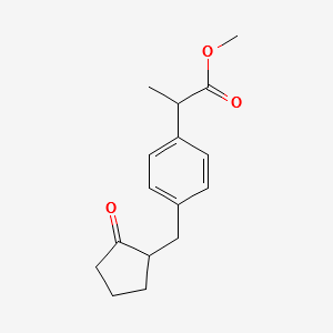 Loxoprofen Impurity 11 structure, CAS 81762-92-7