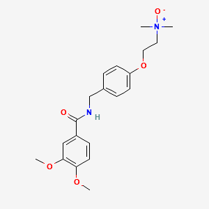 Itopride N-Oxide structure, CAS 141996-98-7