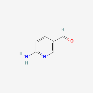 6-Aminonicotinaldehyde structure, CAS 69879-22-7