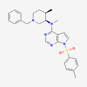 Tofacitinib Impurity 17 structure, CAS 923036-30-0