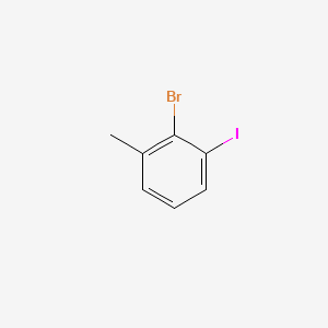 BENZENE, 2-BROMO-1-IODO-3-METHYL- structure, CAS 888214-21-9
