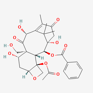 Cabazitaxel Impurity 30 structure, CAS 154083-99-5