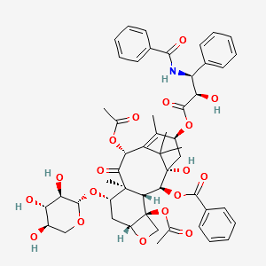 XYLOTAXOL, 7-(RG) structure, CAS 90332-66-4