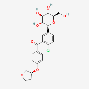 EMpagliflozin iMpurity 13 structure, CAS 2125472-55-9