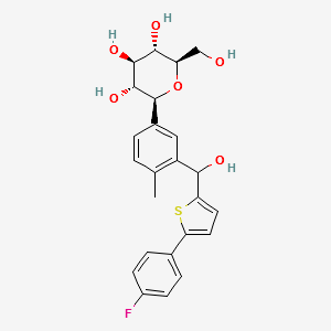 Canagliflozin Impurity 18 (Mixture of Diastereomers) structure, CAS 1951467-29-0