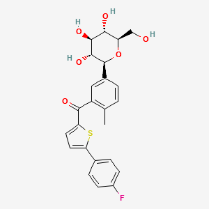 Canagliflozin Impurity 17 structure, CAS 1951467-28-9