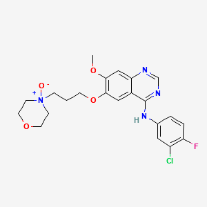 Gefitinib N-Oxide structure, CAS 847949-51-3