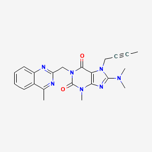 Linagliptin Impurity H structure, CAS 1646355-34-1