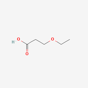 3-ETHOXYPROPIONIC ACID structure, CAS 4324-38-3