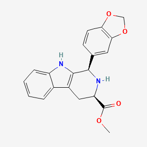 (1R,3R)-METHYL-1,2,3,4-TETRAHYDRO-1-(3,4-METHYLENEDIOXYPHENYL)-9H-PYRIDO[3,4-B]INDOLE-3-CARBOXYLATE structure, CAS 171596-41-1