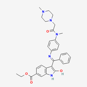 Nintedanib impurity YZ structure, CAS 1139455-52-9