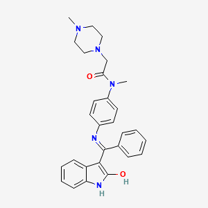 Nintedanib impurity E structure, CAS 262366-32-5