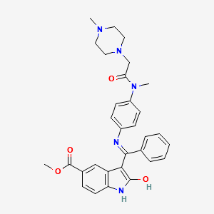 Nintedanib Impurity L structure, CAS 2095596-44-2