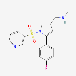 Vonoprazan Impurity 2 structure, CAS 881733-36-4