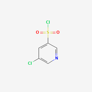 5-chloropyridine-3-sulfonyl chloride structure, CAS 1060802-18-7