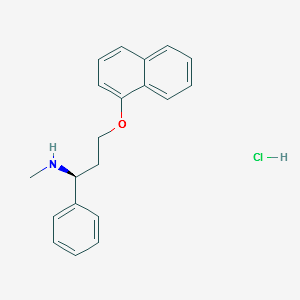 N-Desmethyl Dapoxetine structure, CAS 157166-71-7