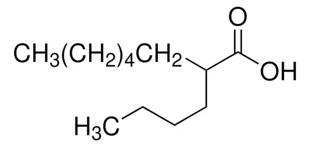 2-BUTYLOCTANOIC ACID structure, CAS 27610-92-0