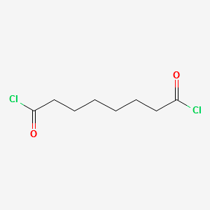 SUBEROYL CHLORIDE structure, CAS 10027-07-3