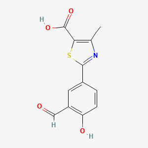 FeBuxostat Impurity 18 structure, CAS 1312815-35-2