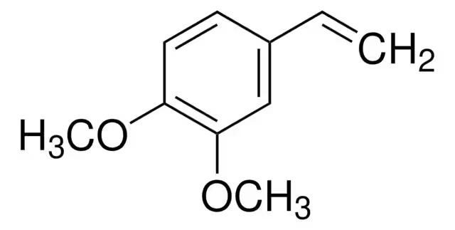 3,4-DIMETHOXYSTYRENE structure, CAS 6380-23-0