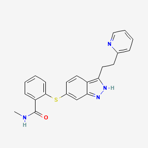 Axitinib Impurity 4 structure, CAS 1443118-73-7