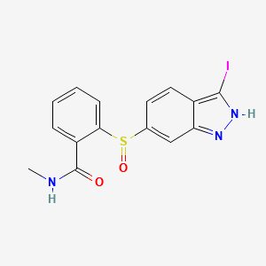 Axitinib Impurity IMYF structure, CAS 1443118-71-5