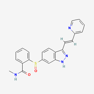 Axitinib Impurity a structure, CAS 1347304-18-0