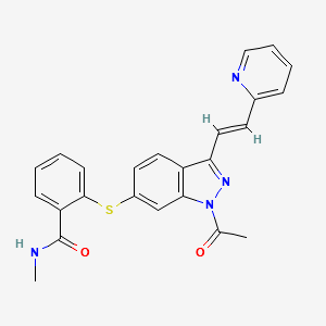 Axitinib Impurity 27 structure, CAS 1639137-80-6