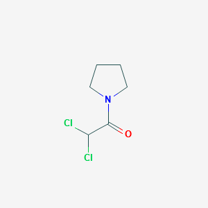 Pyrrolidine, 1-(dichloroacetyl)- (8CI,9CI) structure, CAS 20266-01-7
