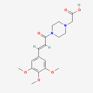 Cinepazide Impurity 4 structure, CAS 88133-87-3