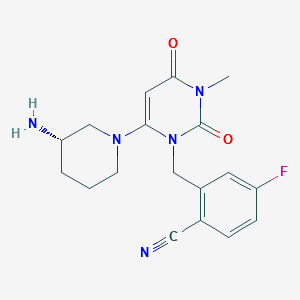 Trelagliptin Impurity isomer structure, CAS 2206135-35-3