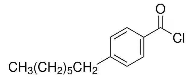 4-N-HEPTYLBENZOYL CHLORIDE structure, CAS 50606-96-7