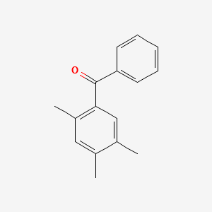 2,4,5-TRIMETHYLBENZOPHENONE structure, CAS 52890-52-5