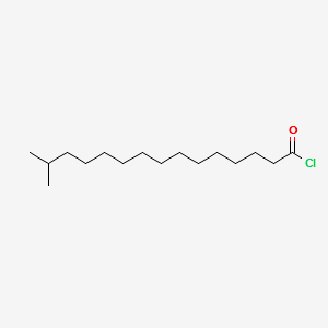 14-METHYLPENTADECANOYL CHLORIDE structure, CAS 57080-93-0