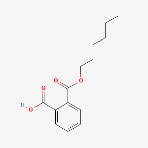 MONOHEXYL PHTHALATE structure, CAS 24539-57-9