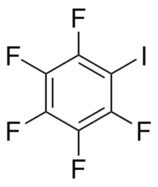 IODOPENTAFLUOROBENZENE structure, CAS 827-15-6