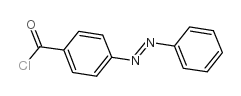 4-PHENYLAZOBENZOYL CHLORIDE structure, CAS 104-24-5