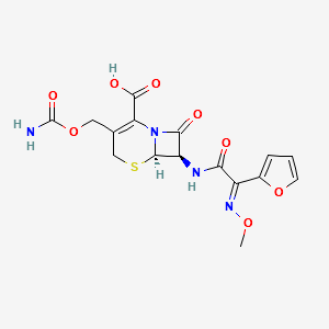 Desethyl Acetate (E)-CefuroxiMe Axetil structure, CAS 97232-97-8