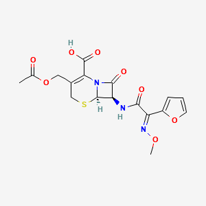 Cefuroxime Sodium EP Impurity G structure, CAS 97232-98-9