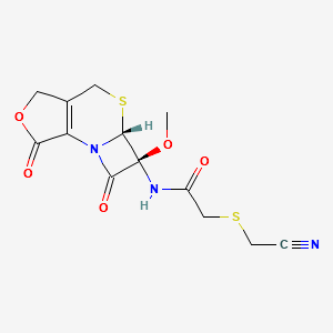 Cefmetazole Lactone structure, CAS 70993-70-3