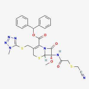 Cefmetazole impurity structure, CAS 56796-19-1