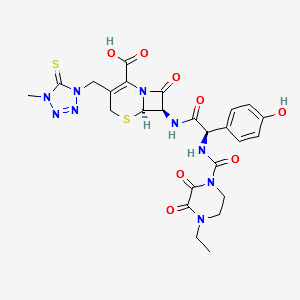 5-Desthiolyl-5-thioxo Cefoperazone structure, CAS 711598-76-4