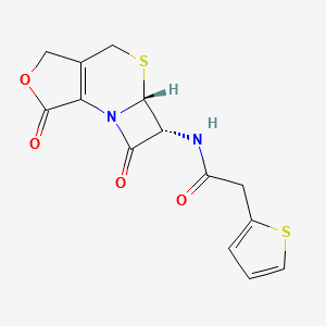 Cephalonium lactone structure, CAS 10590-10-0