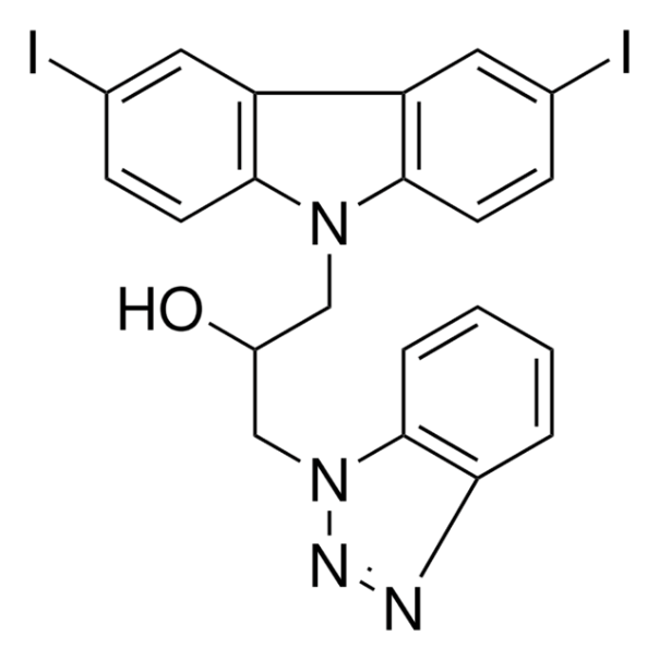 9-(1H-BENZOTRIAZOL-1-YLMETHYL)-9H-CARBAZOLE structure, CAS 124337-34-4